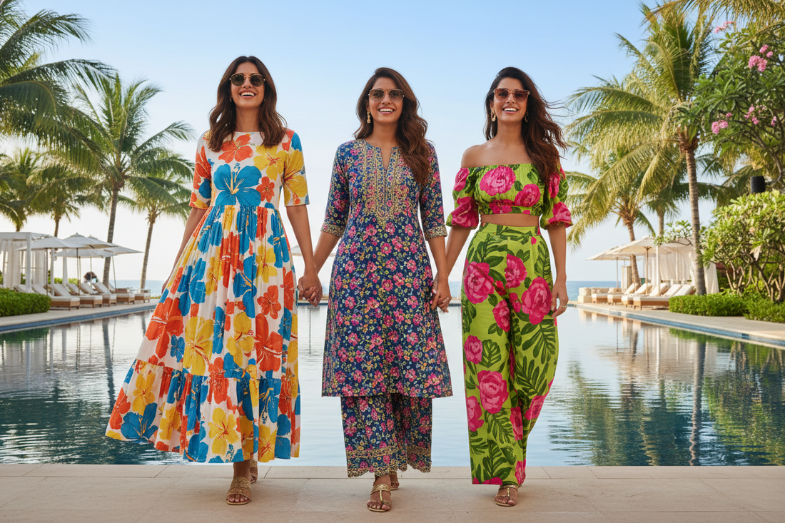 Why Floral Prints in Cotton Wear Are Perfect for Summer???